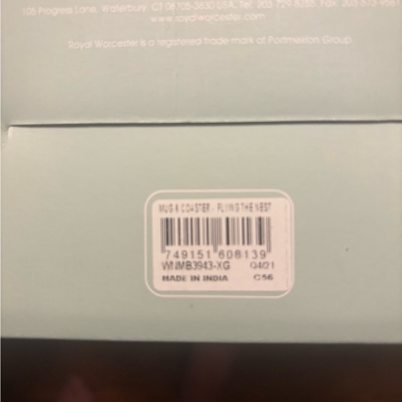 Royal Worcester fine bone china Mug & Coaster Set- Wendale Designs - Picture 6 of 11